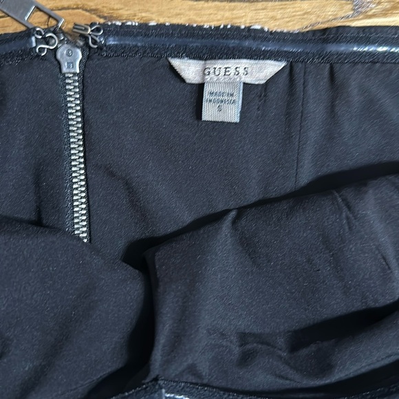 Guess - Jacquard Snakeskin Strapless Corset - Picture 4 of 4